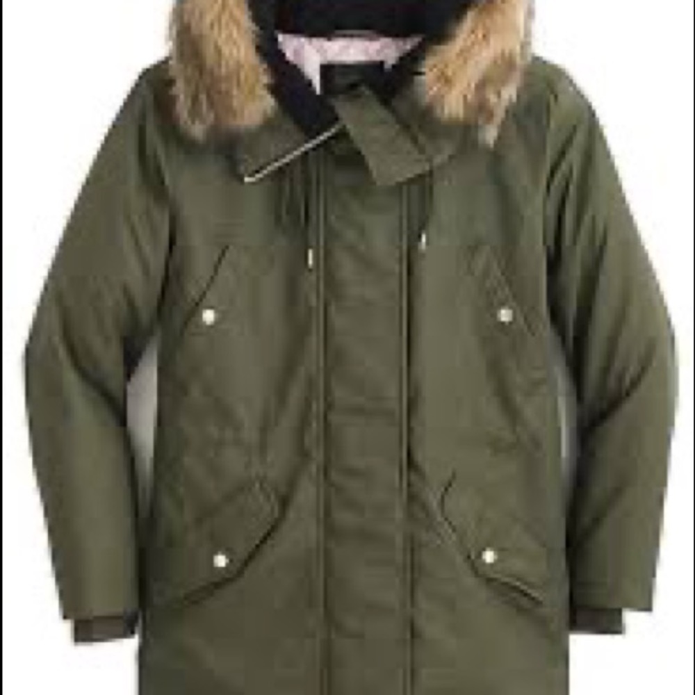 Jcrew Perfect Parka size XSP